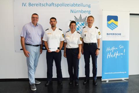 Bei Unterstützungseinsatz in Regensburg verletzt