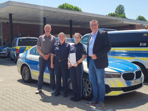 Beamtin durch Faustschlag verletzt